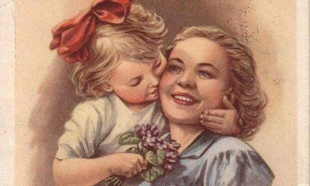 Самые красивые ретро-открытки с 8 марта: для мамы, бабушки или подруги