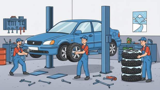 Россиянам рассказали, когда нужно менять зимнюю резину