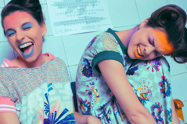 Участницы группы hodíla ízba