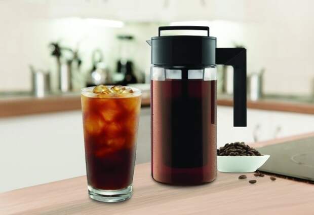 2. Специальная кофеварка, которая зарядит вас бодрящей порцией ледяного кофе жара, изобретения, лето