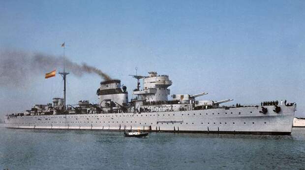 Морская драма на испанский манер. Бой у мыса Палос 5–6 марта 1938 г. Морская драма на испанский манер. Бой у мыса Палос 5–6 марта 1938 г.