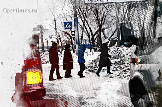 «Ползла по сугробу, а потом ловила такси за тысячу»: снежный апокалипсис в Орле