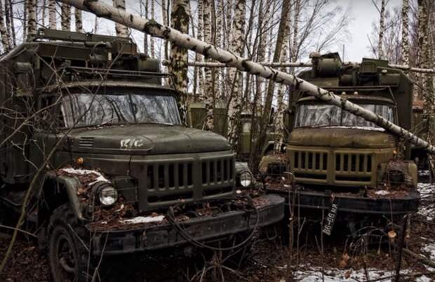 Свалка военной техники