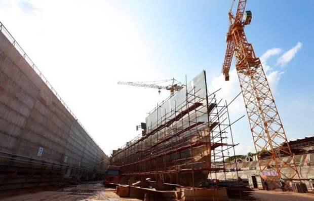 В Китае строят «Титаник»