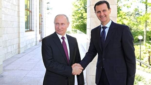Пригласите!: Асад предложил отправить Трампа в Дамаск апостольской  дорогой. Путин ответил