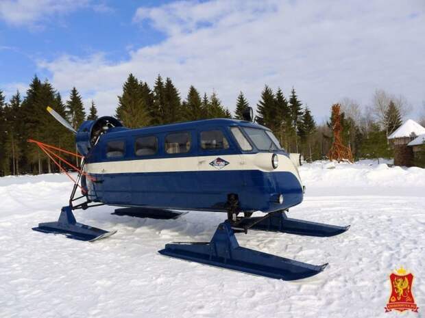Советские грузопассажирские аэросани «Ка-30» - труженник Крайнего Севера авто, автомобили, аэросани, сани