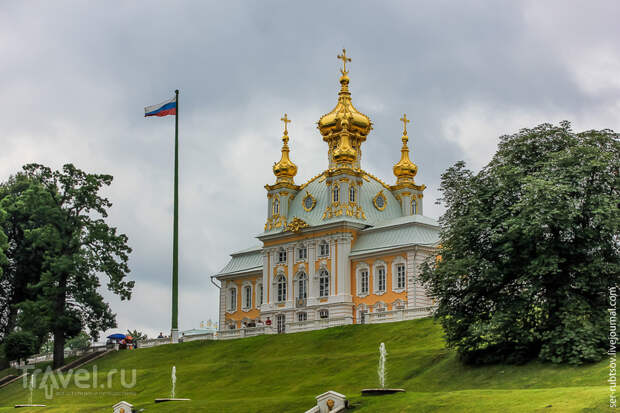 Прогулка по паркам Петергофа / Фото из России