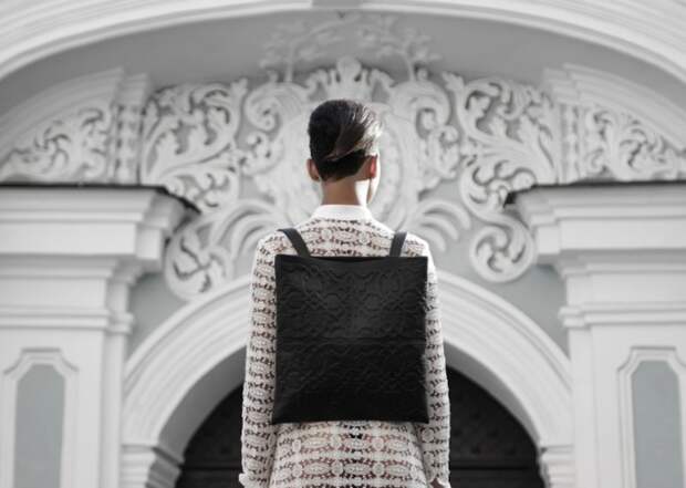 Изумительный кожаный рюкзак от талантливого киевского дизайнера.