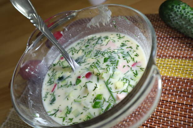 Мой любимый рецепт окрошки / на сыворотке Окрошка, Рецепт, Сыворотка, Летнее блюдо, Видео рецепт, Кулинария, Еда, Видео, Длиннопост