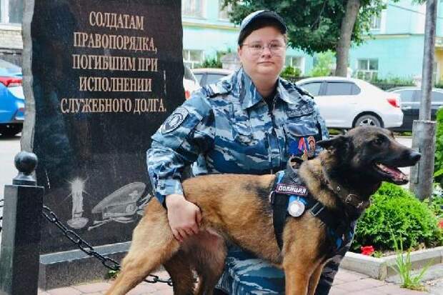 Служебная овчарка из Мичуринска претендует на международную премию