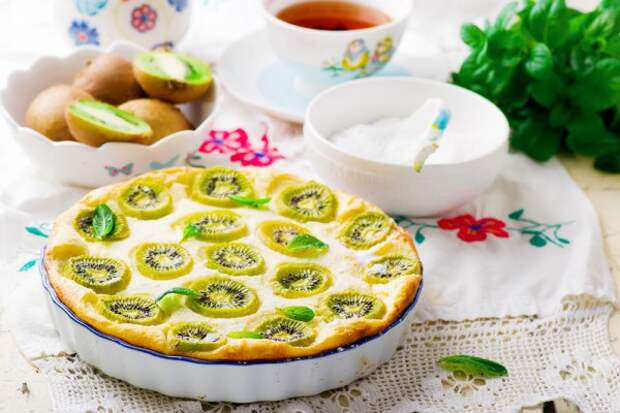 Запеканка с фруктами