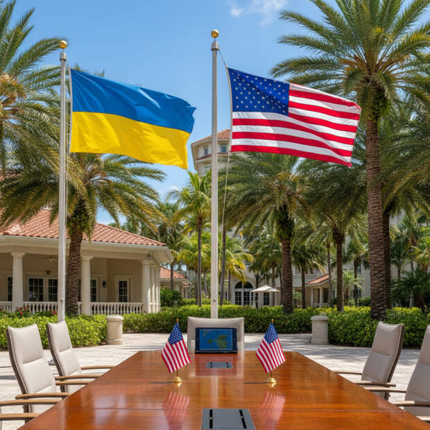 Зеленский провел переговоры о завершении войны во Флориде