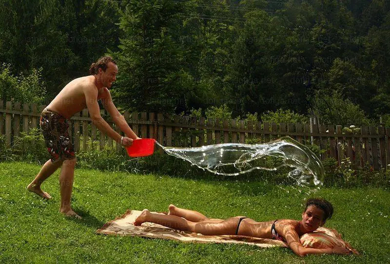 За секунду до…