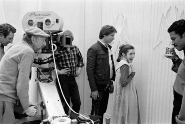 Фотографии со съёмок Star Wars (38 шт)