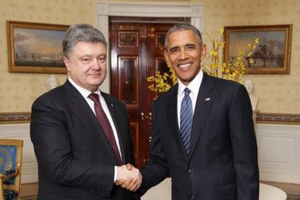 Петр Порошенко и Барак Обама