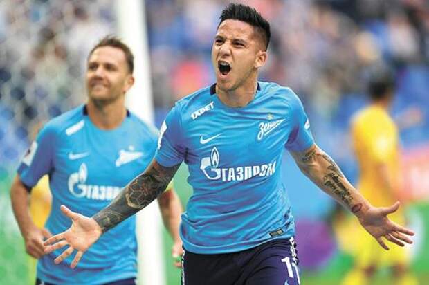 «Зенит» занимает первое место по итогам первого круга чемпионата России