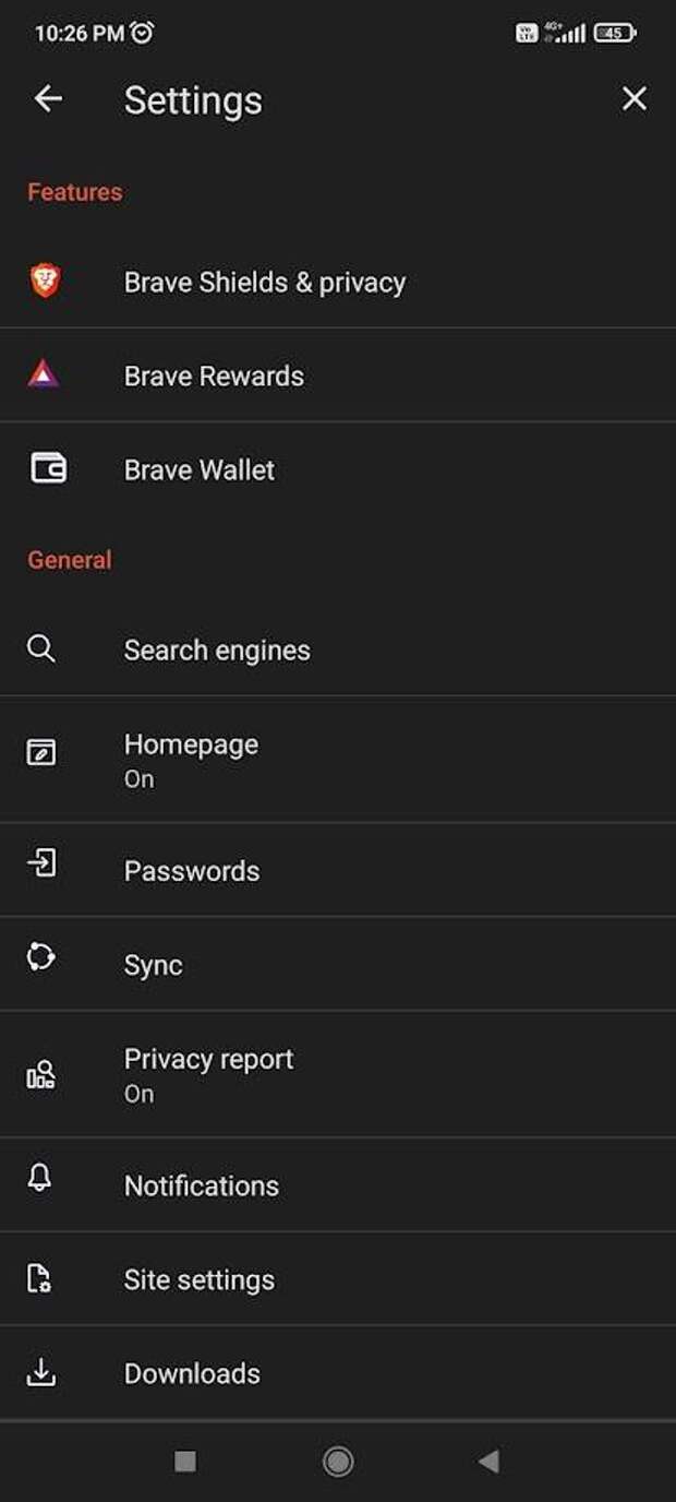 brave browser android