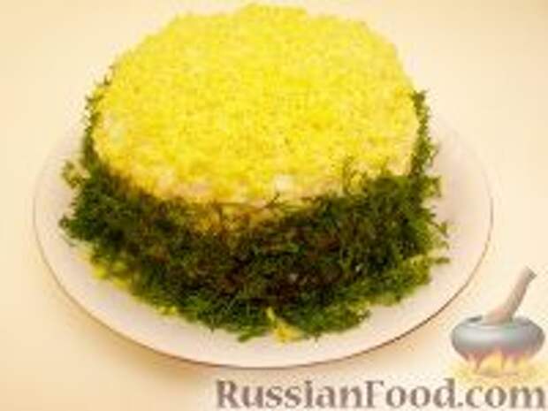 Фото к рецепту: Салат "Очень празднично" Фото к рецепту: Салат "Очень празднично"