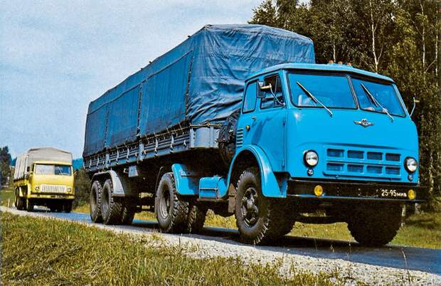 МАЗ 500-й серии: советский «дальнобой»