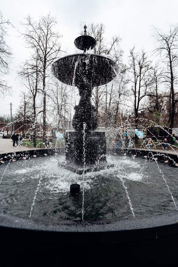 Главный городской фонтан запущен в Нижнем Новгороде