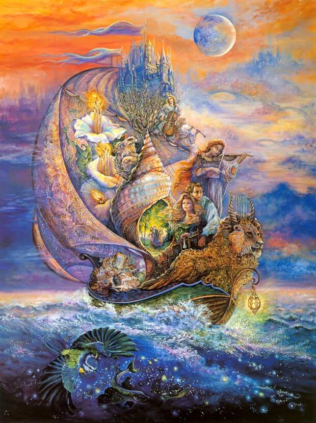 Зачарованные миры Жозефины Уолл (Josephine Wall)