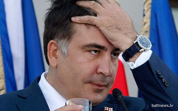 Портреты Саакашвили в День независимости Украины появились в туалетах