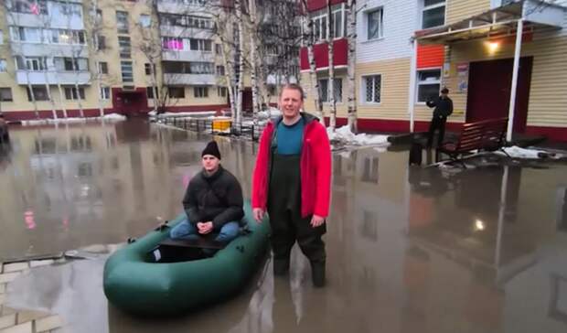 «Город тонет»: депутат Нефтеюганска записал видео Путину из-за затопления вотчины «Роснефти» талыми водами