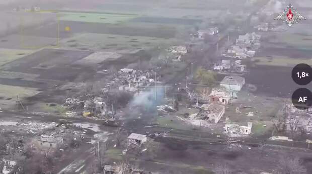 Появилось видео с освобождением Ясенового в ДНР