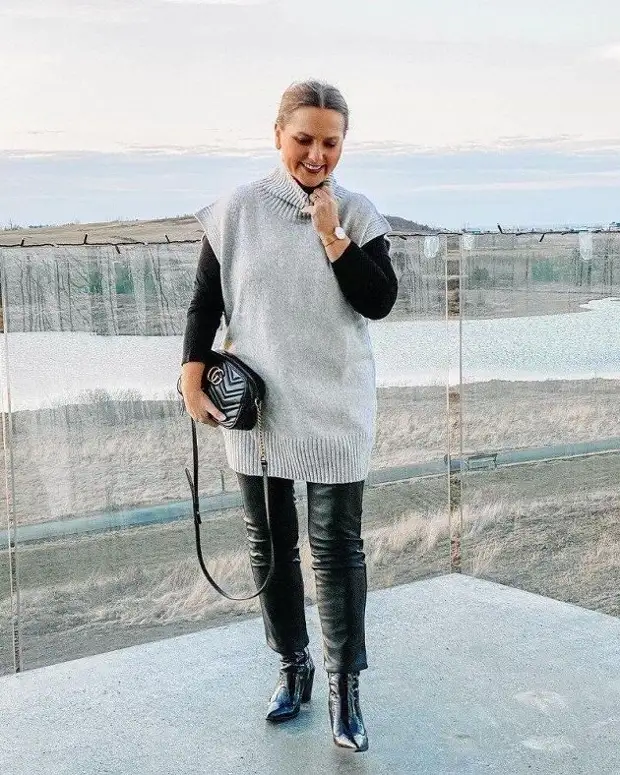 Жилеты на все случаи жизни: модели, которые отлично смотрятся на женщинах старше 40