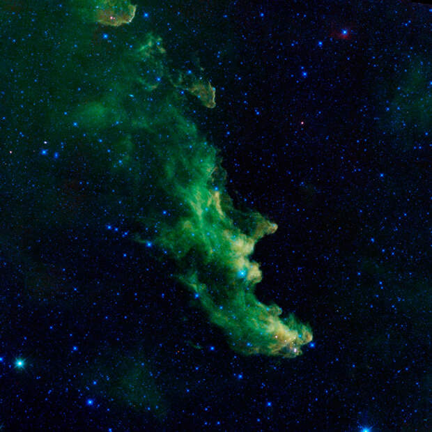 Отражательная туманность Голова Ведьмы (IC 2118) в созвездии Эридана