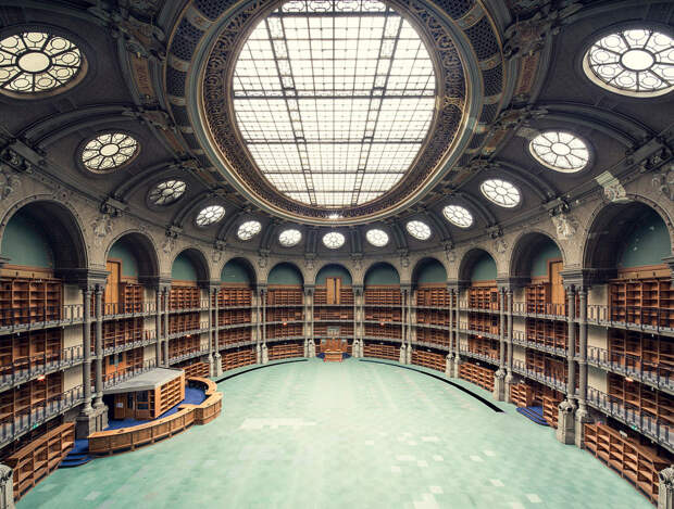 Bibliothèque Nationale de France, Salle Ovale Bibliothèque Nationale de France, Salle Ovale