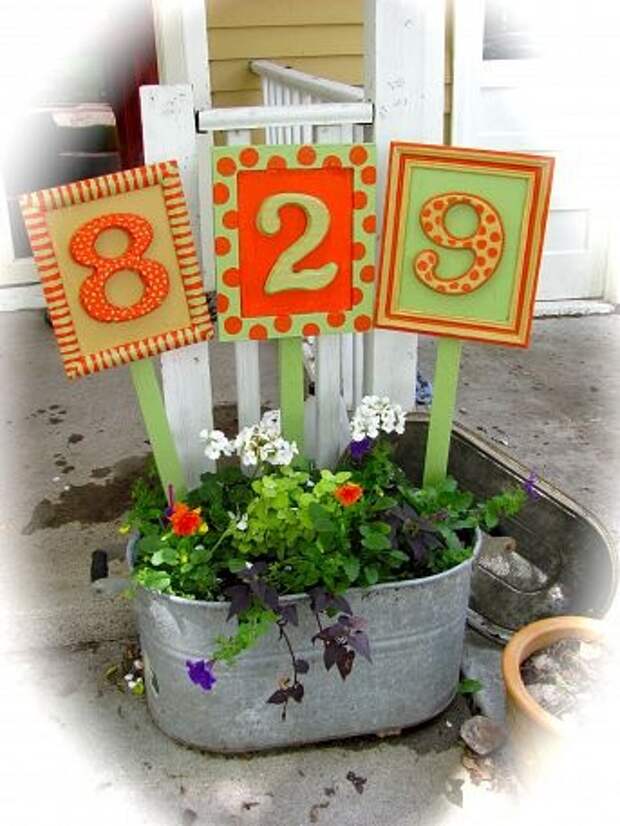 awesome.  I need to do this in my bucket, but with our last name instead of numbers.  Love it.