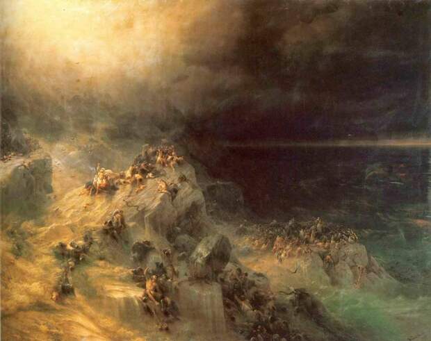 Айвазовский И. К. Всемирный потоп. 1864 г. / ©Wikimedia Commons