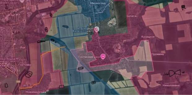 В котле в Димитрове заблокировано 5 тысяч боевиков ВСУ