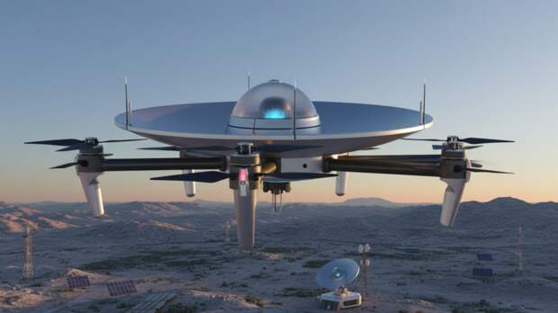 В России анонсировали разработку аналога дрона Starlink