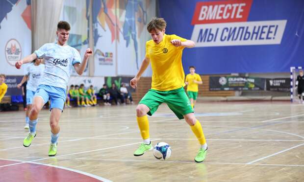 В Архангельске проходят матчи 5-го тура Первенства России по футзалу «Юниорлига»