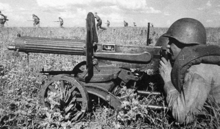 Пулемёт, которому нашлось место в обеих мировых войнах. /Фото: stavmuseum.ru