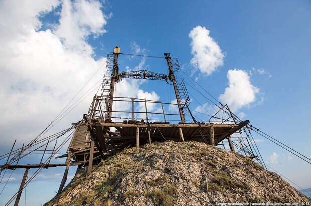 Заброшенная лунная станция в Крыму