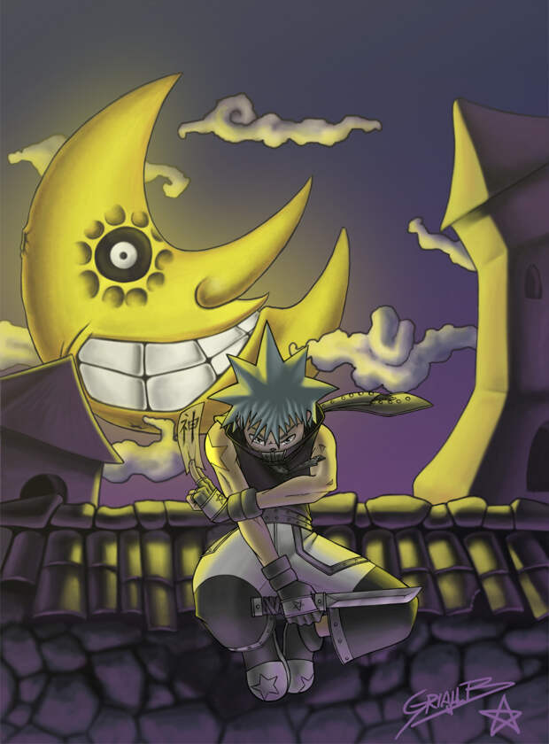 Soul_Eater Black_Star_by_GrialLB. 