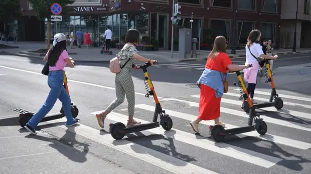 В Петербурге спрос на электросамокаты увеличился на 112%