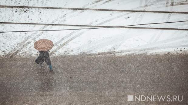 В Свердловской области местами пройдет дождь со снегом