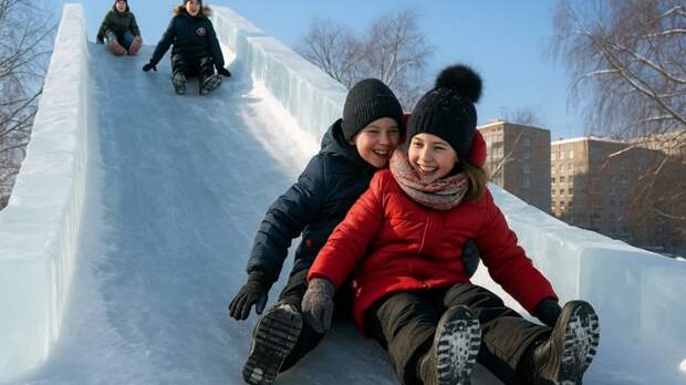 В Госдуме призвали запретить самодельные зимние горки
