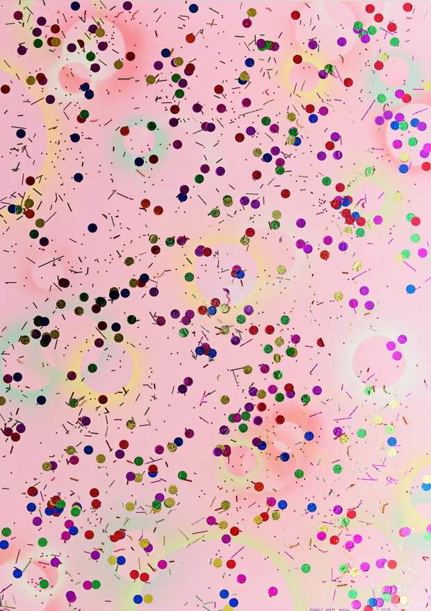 Людмила Константинова, «Конфетти», 2018. Предоставлено галереей Syntax и художником