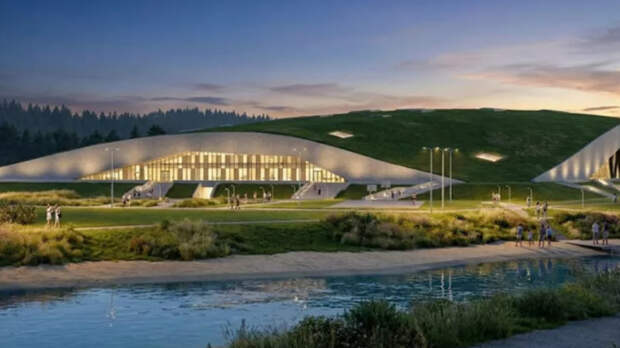 Инвестора заинтересовал проект гигантского велодрома с "зеленой" крышей в Барнауле