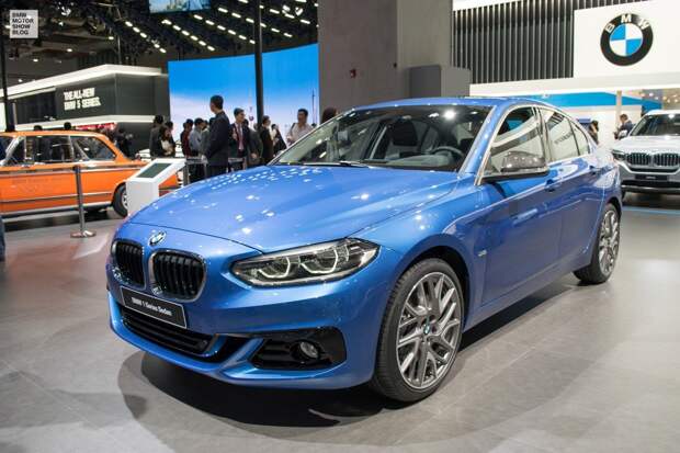 BMW 1 Series Sedan вышел за рамки Поднебесной
