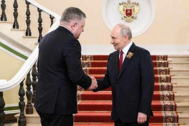 Переговоры Путина с Фицо начались в Кремле