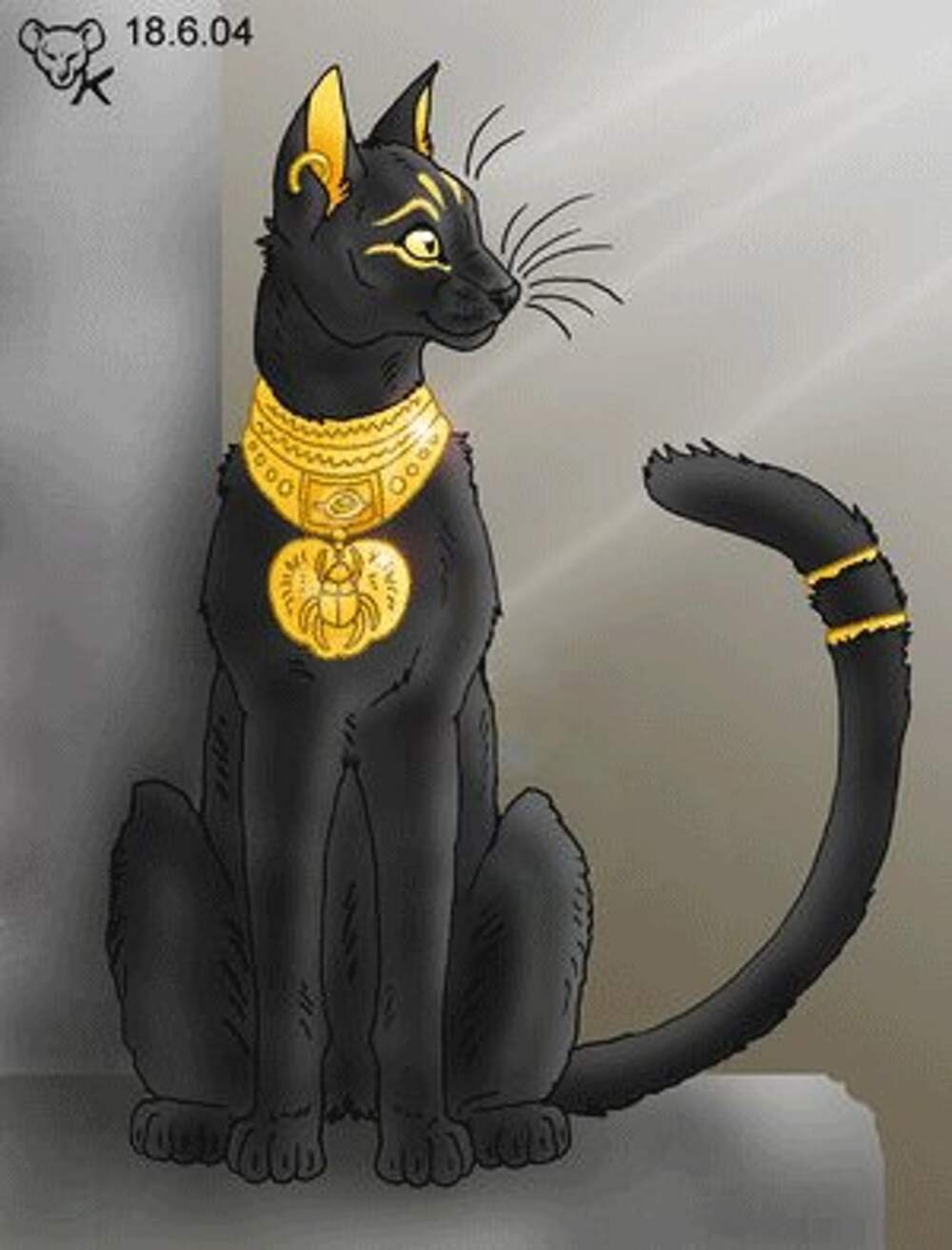 Коты Воители Египетская кошка