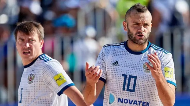 Российские футболисты потерпели поражение от Бразилии в финале Всемирных пляжных игр