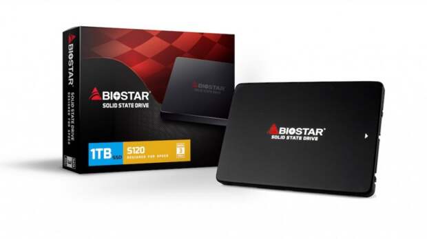 Biostar представила SSD-накопители S120 серии Ultra Slim