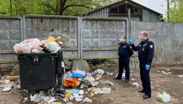 Более 100 кубометров отходов вывезли с незаконных свалок в Люберцах за неделю